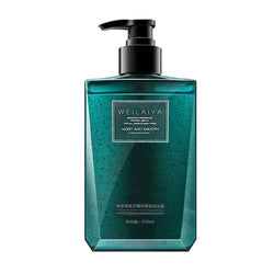 WEILAIYA Silkworm Whitening Shower Gel 312ml (blue bottle)