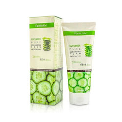 Farmstay pure cleansing foam cucumber 180ml